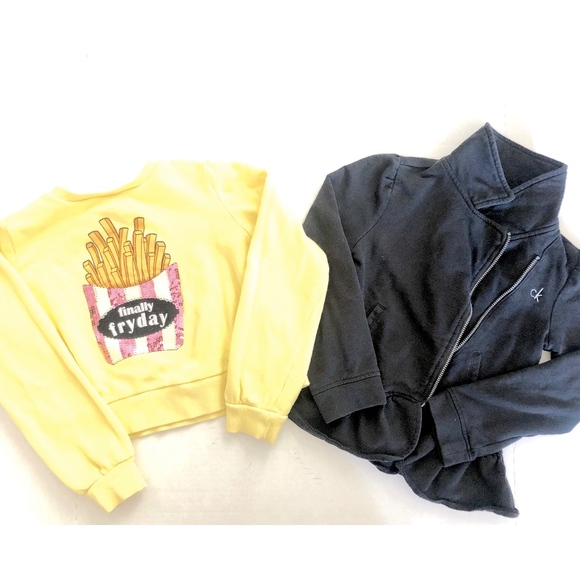 H&M Other - 4/6 YRS BUNDLE H&M SEQUIN FINALLY FRYDAY SWEATERS